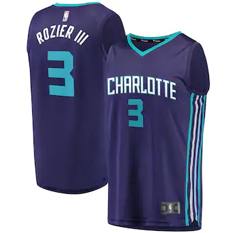 youth fanatics branded terry rozier purple charlotte hornet-446